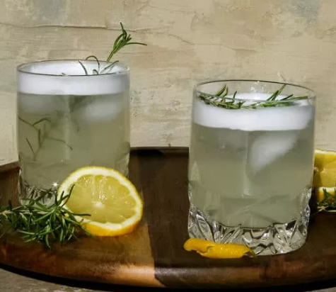 Rosemary Gin Fizz